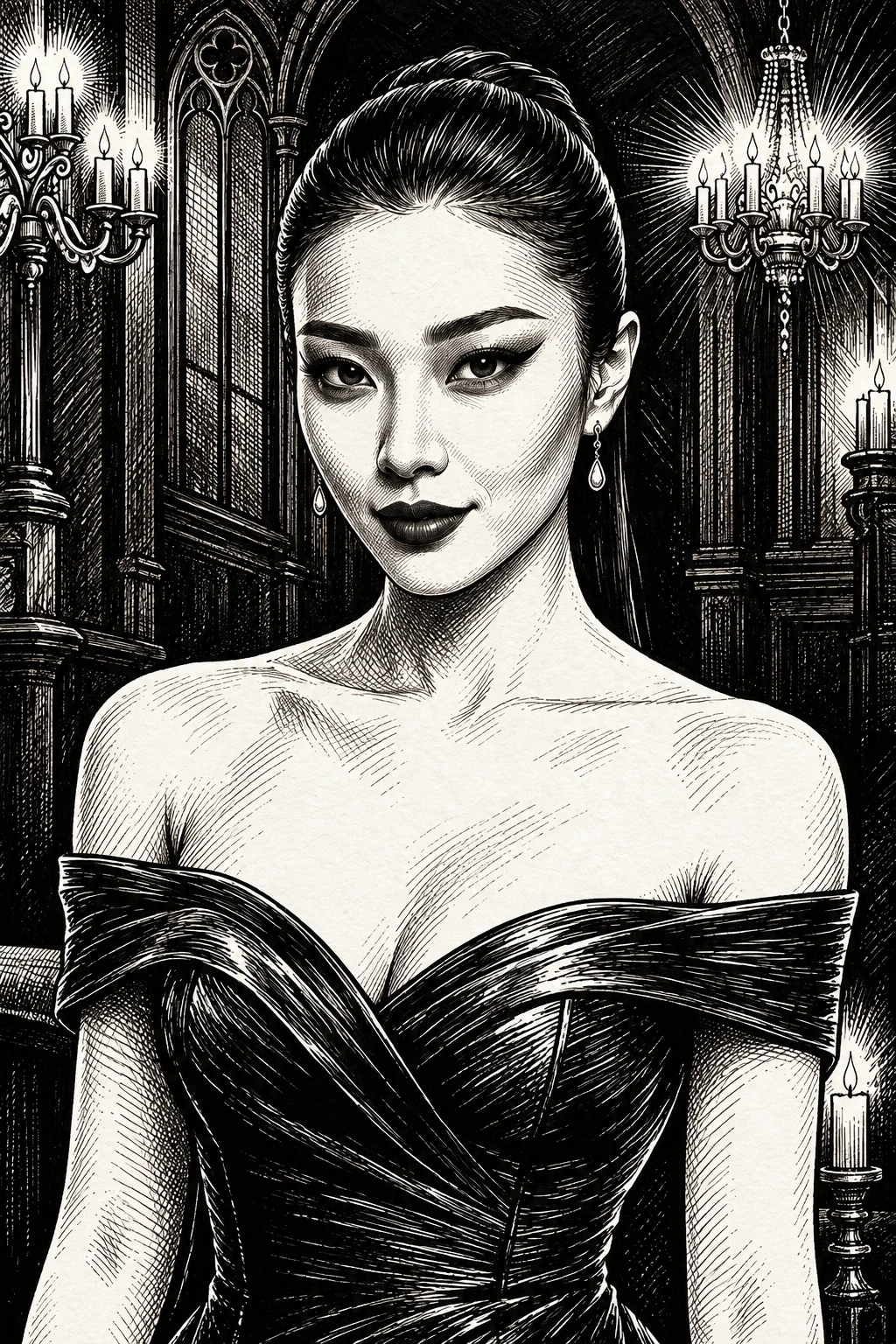Retrato gravado de Isabella